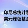 印尼总统计划通过出售碳排放额度成立650亿美元绿色基金