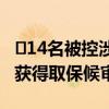 ​14名被控涉嫌诈骗罪的元气森林前员工全部获得取保候审