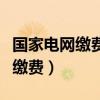 国家电网缴费查询系统（国家电网网上营业厅缴费）