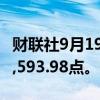 财联社9月19日电，法国CAC指数上涨2%至7,593.98点。