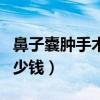 鼻子囊肿手术多少钱报销后（鼻子囊肿手术多少钱）