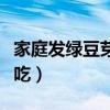 家庭发绿豆芽的简单方法（怎样炒绿豆芽最好吃）