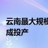 云南最大规模“源网荷储”新能源集群项目建成投产