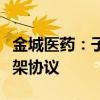 金城医药：子公司与博润科技签署战略合作框架协议