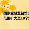 国家金融监督管理总局：将金融资产投资公司股权投资试点范围扩大至18个城市