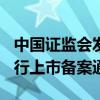 中国证监会发布健康160国际有限公司港股发行上市备案通知书