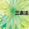 三表法是墨子提出的（三表法）