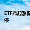 ETF掀起涨停潮 十余只消费、地产主题ETF涨停