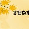 才智杂志智慧版停刊（才智杂志）