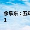 余承东：五年内要成为中国高端车市场的No.1