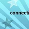 connecting flight（connecting）