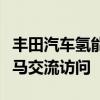 丰田汽车氢能事业总部总裁山形光正到海南海马交流访问