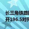 长三角铁路国庆黄金周运输今日启动 计划增开196.5对列车