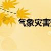 气象灾害预警颜色等级（气象灾害）