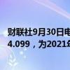 财联社9月30日电，马来西亚林吉特兑美元一度上涨0.6%至4.099，为2021年4月末以来最高水平。