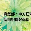 商务部：中方已对加方的单边主义和贸易保护主义做法在世贸组织提起诉讼