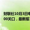 财联社10月3日电，富时中国A50指数期货刚刚跌破14900.00关口，最新报14897.00，日内跌0.62%。