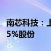 南芯科技：上海集电等股东拟合计减持不超过5%股份