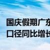 国庆假期广东实现旅游收入536.9亿元 按可比口径同比增长8.9%