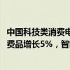 中国科技类消费电子产业发展白皮书：2024年科技及耐用消费品增长5%，智能与性价比成制胜关键