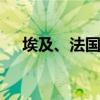 埃及、法国两国外长通话 讨论黎以局势