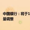 中国银行：将于10月25日起对存量个人住房贷款利率进行批量调整