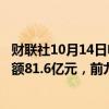 财联社10月14日电，龙湖集团称9月单月实现总合同销售金额81.6亿元，前九月集团累计实现总合同销售金额733亿元。