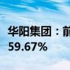华阳集团：前三季度净利润预计增长51.26%-59.67%