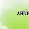 郑雨羽毛球个人资料（郑雨）