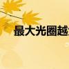 最大光圈越大越好吗（光圈越大越好吗）