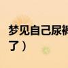梦见自己尿裤子了周公解梦（梦见自己尿裤子了）