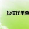 短信详单查询服务P图（短信详单查询）