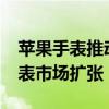 苹果手表推动2021年第二季度激进的智能手表市场扩张