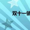 双十一销售额飙升的可视化数据图