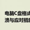 电脑C盘格式化后果详解：数据丢失、系统崩溃与应对措施
