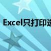 Excel只打印选中区域：详细步骤与操作指南