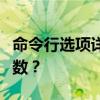 命令行选项详解：使用命令时如何灵活设置参数？