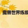 魔兽世界练级路线攻略：最佳升级路线推荐