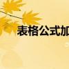 表格公式加减乘除教程：基础操作指南