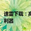 速雷下载：高效、安全与便捷并存的文件传输利器