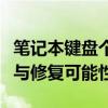 笔记本键盘个别按键失灵，专业解析维修方法与修复可能性