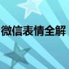 微信表情全解：洞悉所有表情符号背后的含义