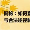 揭秘：如何查询个人手机号码信息？风险警示与合法途径解析