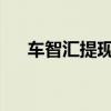 车智汇提现难题解析：原因与解决方案