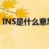 INS是什么意思？全面解析INS的含义和用途