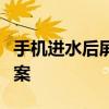 手机进水后屏幕出现花屏现象：原因与解决方案