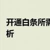 开通白条所需条件详解：从资格到流程全面解析
