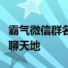 霸气微信群名字汇总：打造专属王者风范的群聊天地