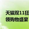 天猫双11狂欢夜精彩纷呈，独家晚会直播引领购物盛宴