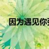 因为遇见你张雨欣：遇见美好，心之所向